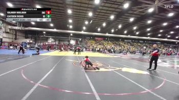 144 lbs Cons. Round 1 - Gilmer Nielsen, Sheridan Wrestling Club vs Caysen Ross, Bear Cave
