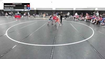 126 lbs Tristan Peters, Oklahoma Red vs Thiago Silva, California Gold