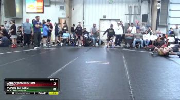 80 lbs Round 2 (8 Team) - Jaden Washington, Dynasty vs Tyden Shuman, PA Alliance Blue