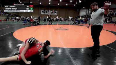 115 lbs Cons. Round 5 - Mila Tenorio, Yukon vs Addisyn Bunch, Owasso