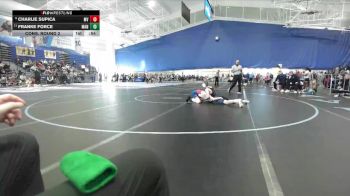 106 lbs Cons. Round 2 - Franke Force, Manhattan vs Charlie Supica, Mill Valley