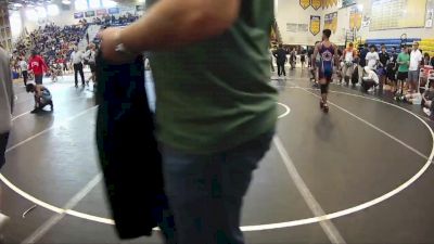 126 lbs Cons. Round 4 - Sieryous Peterson, Heritage WC vs Davi Moret, Cowboy Wrestling Club