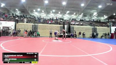 190 lbs Semifinal - Aleksandar Tatum, Hobart vs Job Richman, Eastside