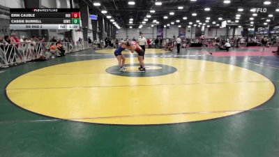 185 lbs Rr Rnd 2 - Erin Cauble, Indiana Outlaws Pink vs Cassie Burrell, OBWC Pink