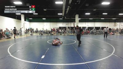 112 lbs Consi Of 16 #2 - Hawk Smith, MO vs Cole Buffler, PA