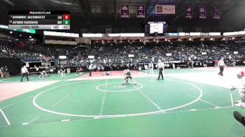 108 lbs Cons. Semi - Ayden Hudson, BKV1 vs Dominic Jacobucci, LAC3