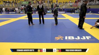 Paulo Sergio Goncalves vs Fernando Augusto Scotte 2025 Brasileiro Jiu-Jitsu IBJJF