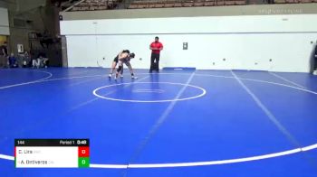 144 lbs Cons. Semi - Alana Ontiveros, California vs Chloe Lira, Delta Wrestling Club