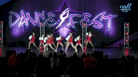 Fusion Dance - Fusion Dance All Stars Red Team [2025 Junior - Pom - Small Day 2] 2025 DanceFest Grand Nationals