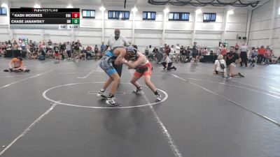 130 lbs Quarterfinal - Kash Morries, Unattached vs Chase Janawsky, Darkhorse Wrestling