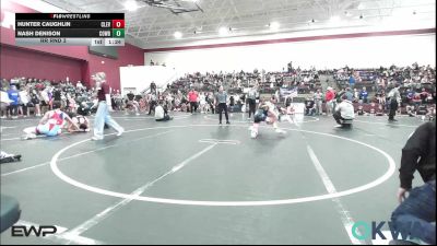 119-126 lbs Rr Rnd 3 - Hunter Caughlin, Cleveland Take Down Club vs Nash Denison, Cowboy Wrestling Club