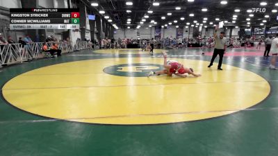 119 lbs Rr Rnd 3 - Kingston Stricker, Steel Valley Renegades vs Conner McWilliams, Mat Warriors Blue
