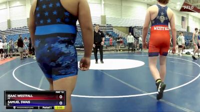 215 lbs 5th Place Match - Isaac Westfall, MI vs Samuel Swais, IL