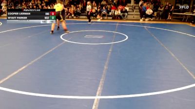 275 lbs Round 2 - Wyatt Parker, Westridge vs Cooper Lierman, Horizon