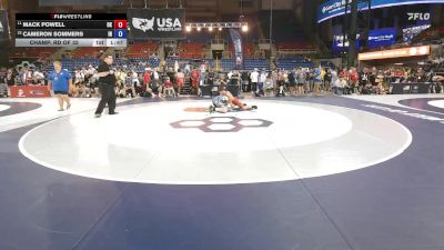 157 lbs Champ. Rd Of 32 - Mack Powell, OK vs Cameron Sommers, IN