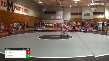 138 lbs Quarterfinal - Michael Lowry, Nc vs Ethan Oakley, Nc