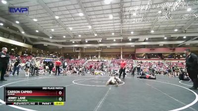 58 lbs 3rd Place Match - Jerry Lane, Team Of Hard Knox vs Carson Caprio, Slyfox