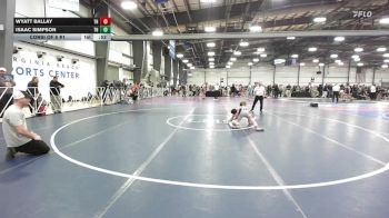80 lbs Consi Of 8 #1 - Wyatt Ballay, TN vs Isaac Simpson, TN
