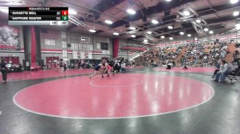 125 lbs Cons. Semi - SAPPHIRE SHAFER, Colony vs Sussette Bell, Etiwanda