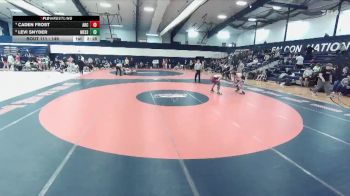149 lbs Quarterfinal - Levi Snyder, Messiah vs Caden Frost, Arcadia