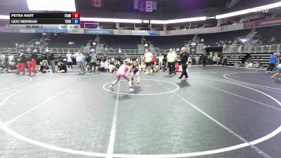 100 lbs Rr Rnd 3 - Petra Hart, Team Intensity vs Lexi Newman, Tech Fall Elite (TFE)