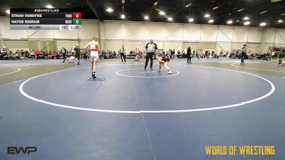 96 lbs Consi Of 4 - Ethan Vandyke, Funky Singlets 12U vs Hayes Ingram, Northern Colorado 12U