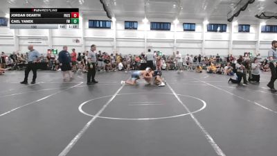 132 lbs Round 3 (6 Team) - Cael Yanek, Freakztyle Wrestling vs Jordan Dearth, Patriots USA WC