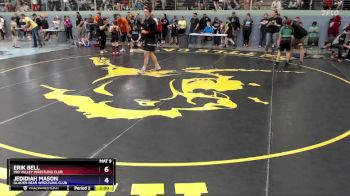 93 lbs Cons. Round 2 - Erik Bell, Mid Valley Wrestling Club vs Jedidiah Mason, Glacier Bear Wrestling Club