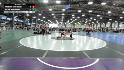 85 lbs Consi Of 8 #2 - Preston Van Hoven, VA vs Julian Mccrimon, MD