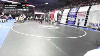 235 Class 2 lbs 5th Place Match - Ella Kimbrough, Lafayette (Wildwood) vs Jeralyn Spear, Troy Buchanan