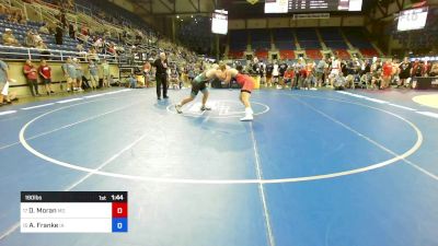 190 lbs Cons 8 #1 - Deacon Moran, MO vs Andy Franke, IA