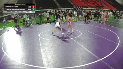 77.8-86.8 lbs Champ. Round 4 - Elena Vreeland, Alaska vs Lauren Riga, Oregon