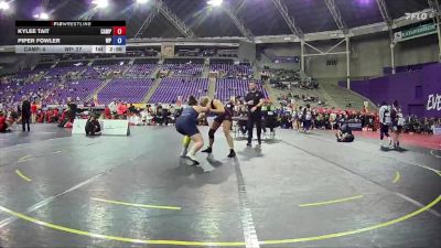 160 lbs Round 1 (16 Team) - Kylee Tait, Campbellsville University vs Piper Fowler, William Penn