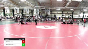 146.9 lbs Rr Rnd 4 - Aiden Inzana, Wild Buffalo Wrestling Club vs Jayden Smallwood, Baltimore Unattached