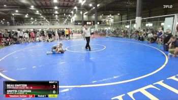 65 lbs Round 3 (6 Team) - Griffin Coleman, BELIEVE TO ACHIEVE vs Beau Switzer, SHENANDOAH VALLEY WC
