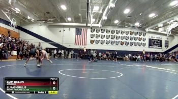 175 lbs Cons. Round 4 - Lukas Grillis, Medina Highland (A), OH vs Liam Dillon, Jackson A