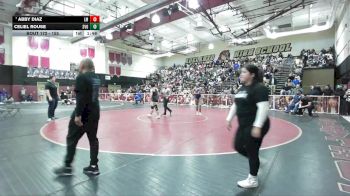 155 lbs Champ. Round 1 - Abby Diaz, La Mirada vs Celiel Rouse, Silverado