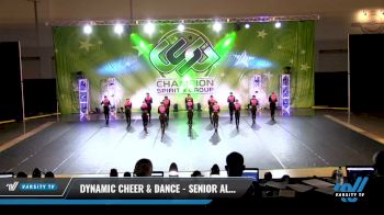 Dynamic Cheer & Dance - Senior All Stars [2021 Senior - Pom - Small Day 3] 2021 CSG Dance Nationals