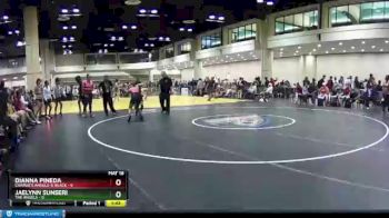 107 lbs Semis & Wb (16 Team) - Dianna Pineda, Charlie`s Angels-IL Black vs Jaelynn Sunseri, The Angels