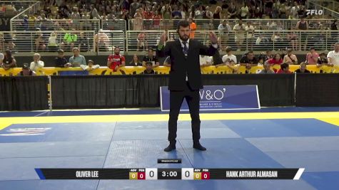 Hank Arthur Almasan vs Oliver Lee 2025 Pan Kids Jiu-Jitsu IBJJF Championship