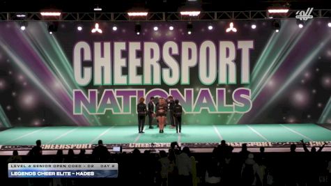 Legends Cheer Elite - Hades [2026 L4 Senior Open Coed - D2 Day 2] 2026 CHEERSPORT National All Star Cheerleading Championship