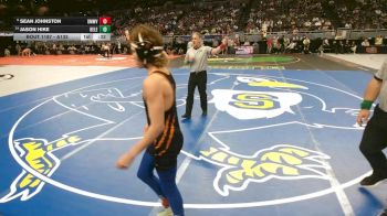 Cons. Round 1 - Jason Hike, Bellevue East vs Sean Johnston, Omaha Westview