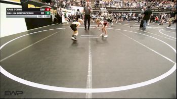 49 lbs Consi Of 4 - Case Combs, Cowboy Wrestling Club vs Kallum Hendrickson, OKC Saints Wrestling