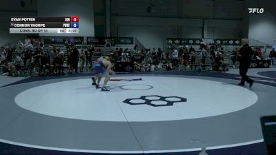 65 kg Cons. Rd Of 16 - Evan Potter, Southern Oregon RTC vs Connor Thorpe, PWC RTC