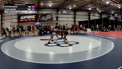 65 kg Champ. Round 1 - Khyvon Grace, Hilltopper Wrestling Club vs Eyan Chavez, Western Colorado Wrestling Club