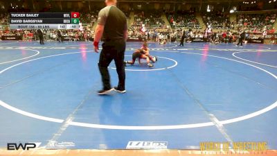 90 lbs Consi Of 4 - Tucker Bailey, Well Trained vs David Sargsyan, Boca Raton Cowboys