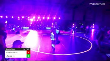 86 lbs Quarterfinal - Sonny Cervantes, Red Wave WC vs Israel Roybal, Pride WC