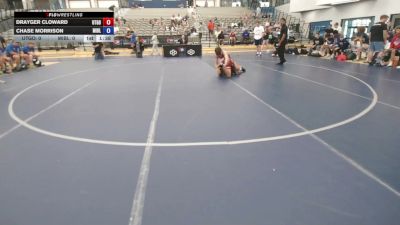 138 lbs Drayger Cloward, Utah Gold vs Chase Morrison, Michigan Blue