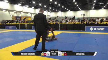 Luccas Lira vs Anthony Robinson 2025 World IBJJF Jiu-Jitsu No-Gi Championship