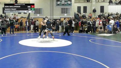 150 lbs Semi To 9th - Ezra Baillargeon, Cumberland vs Marco Peary, Duxbury